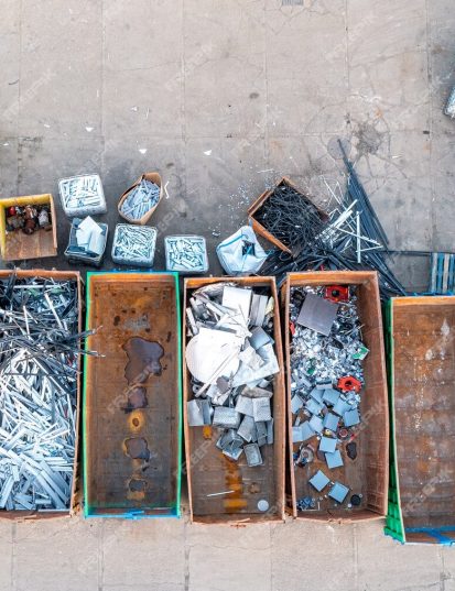 containers-from-height-with-different-types-metal-sorting-remelting-metal-products_131301-998